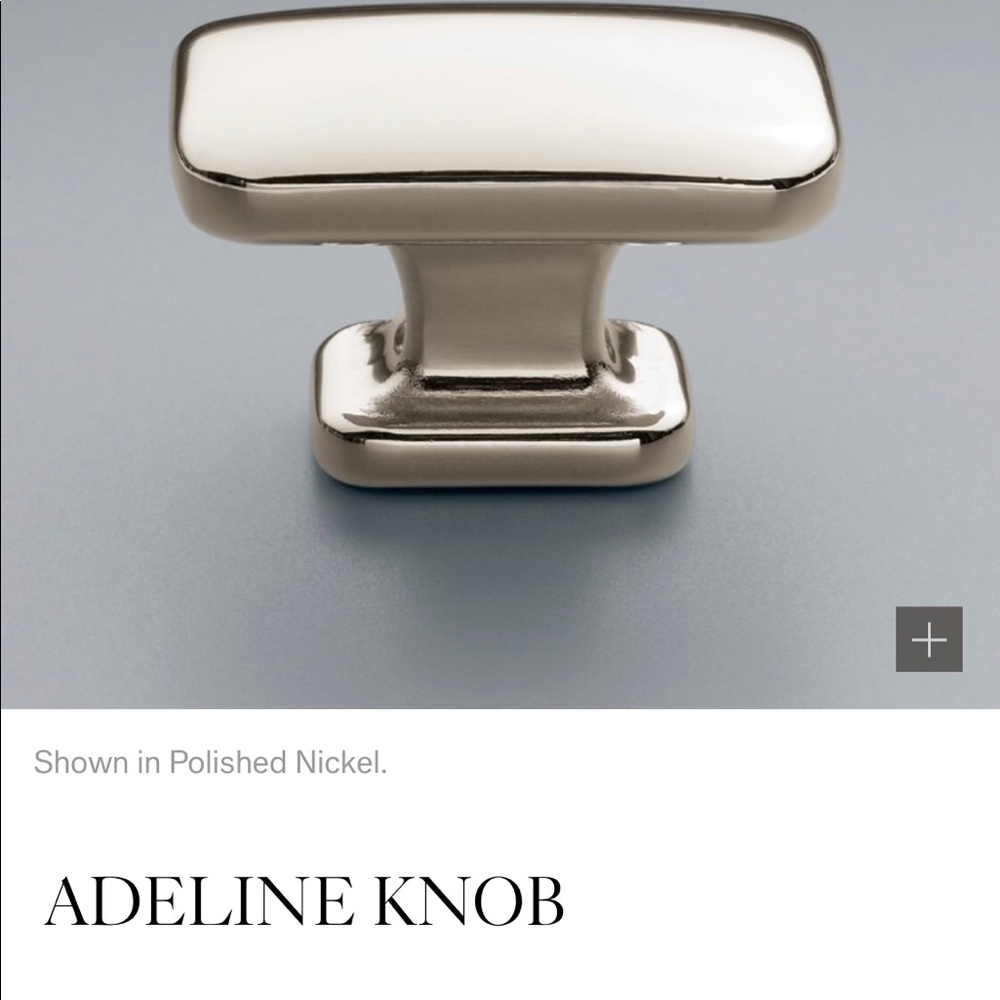 Set of 2 RH restoration hardware Adeline knobs